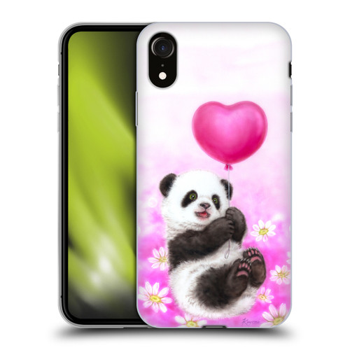 Kayomi Harai Graphic Art Panda Balloon Soft Gel Case for Apple iPhone XR