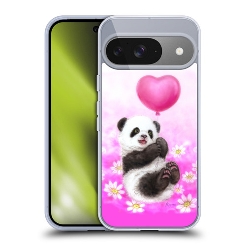 Kayomi Harai Graphic Art Panda Balloon Soft Gel Case for Google Pixel 9 / Pixel 9 Pro