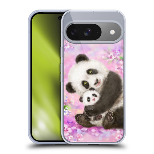 Kayomi Harai Graphic Art Panda Mom And Baby Soft Gel Case for Google Pixel 9 / Pixel 9 Pro