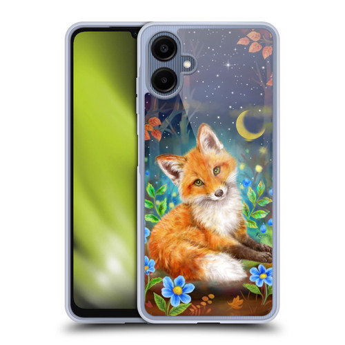 Kayomi Harai Graphic Art Dreamy Night Fox Soft Gel Case for Samsung Galaxy A06 4G