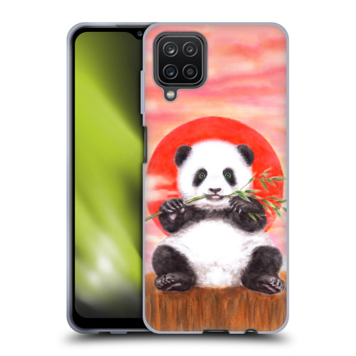 Kayomi Harai Graphic Art Panda Dawn Soft Gel Case for Samsung Galaxy A12 (2020)
