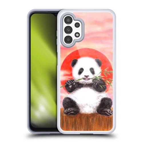 Kayomi Harai Graphic Art Panda Dawn Soft Gel Case for Samsung Galaxy A13 (2022)