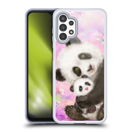 Kayomi Harai Graphic Art Panda Mom And Baby Soft Gel Case for Samsung Galaxy A13 (2022)