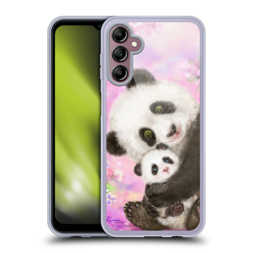Kayomi Harai Graphic Art Panda Mom And Baby Soft Gel Case for Samsung Galaxy A14 5G