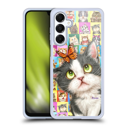 Kayomi Harai Graphic Art Cats Puzzle Soft Gel Case for Samsung Galaxy A16 5G