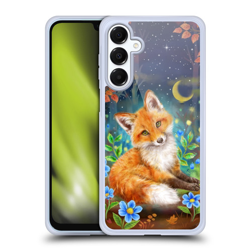 Kayomi Harai Graphic Art Dreamy Night Fox Soft Gel Case for Samsung Galaxy A16 5G