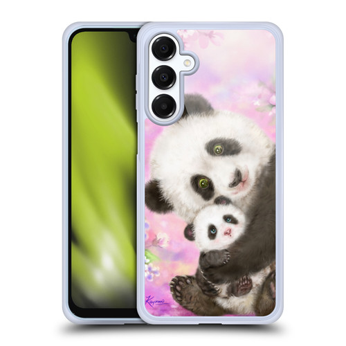Kayomi Harai Graphic Art Panda Mom And Baby Soft Gel Case for Samsung Galaxy A16 5G