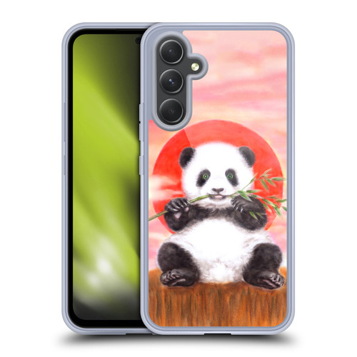 Kayomi Harai Graphic Art Panda Dawn Soft Gel Case for Samsung Galaxy A54 5G