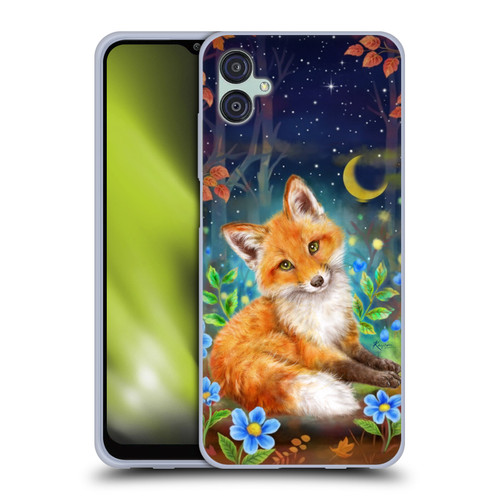 Kayomi Harai Graphic Art Dreamy Night Fox Soft Gel Case for Samsung Galaxy M04 5G / A04e
