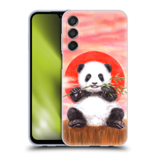 Kayomi Harai Graphic Art Panda Dawn Soft Gel Case for Samsung Galaxy M15/F15 5G