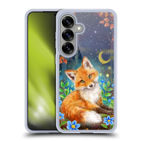 Kayomi Harai Graphic Art Dreamy Night Fox Soft Gel Case for Samsung Galaxy S25