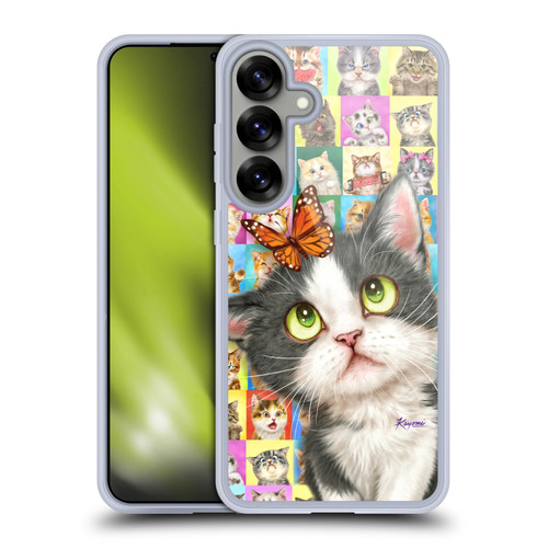 Kayomi Harai Graphic Art Cats Puzzle Soft Gel Case for Samsung Galaxy S25+