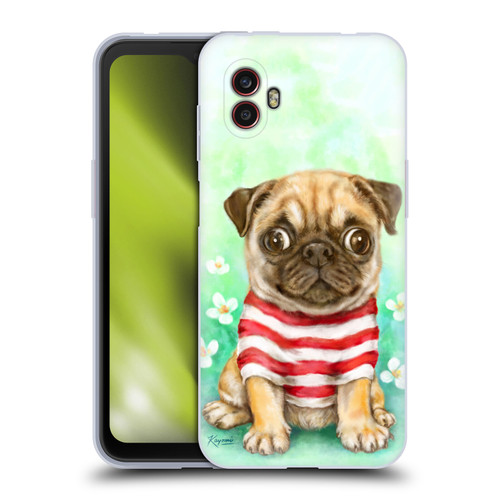 Kayomi Harai Graphic Art Pug Soft Gel Case for Samsung Galaxy Xcover6 Pro/Pro2