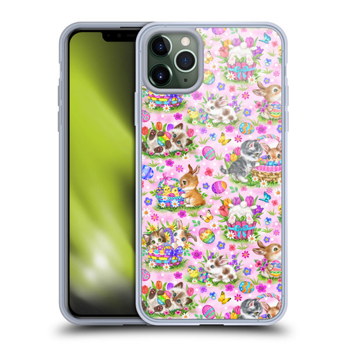 Kayomi Harai Magical Fantasy Easter Friends Pattern Soft Gel Case for Apple iPhone 11 Pro Max
