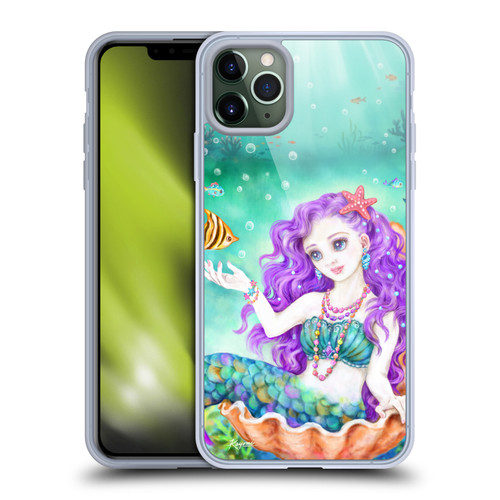 Kayomi Harai Magical Fantasy Mermaid And Friends Soft Gel Case for Apple iPhone 11 Pro Max