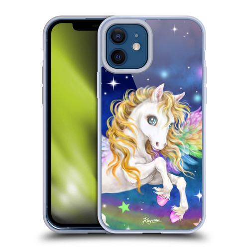 Kayomi Harai Magical Fantasy Rainbow Pegasus Soft Gel Case for Apple iPhone 12 / iPhone 12 Pro