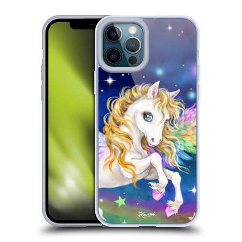 Kayomi Harai Magical Fantasy Rainbow Pegasus Soft Gel Case for Apple iPhone 12 Pro Max