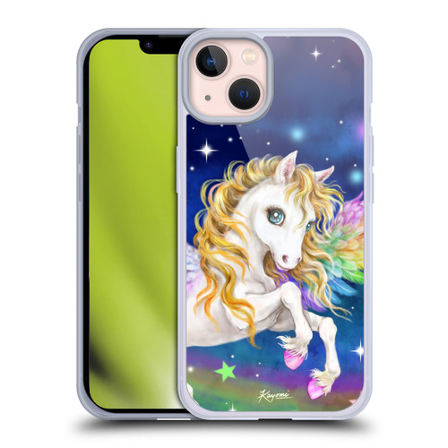 Kayomi Harai Magical Fantasy Rainbow Pegasus Soft Gel Case for Apple iPhone 13