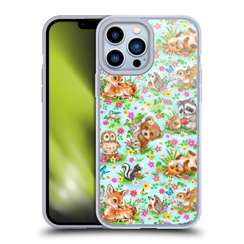 Kayomi Harai Magical Fantasy Woodland Spring Pattern Soft Gel Case for Apple iPhone 13 Pro Max & MagSafe