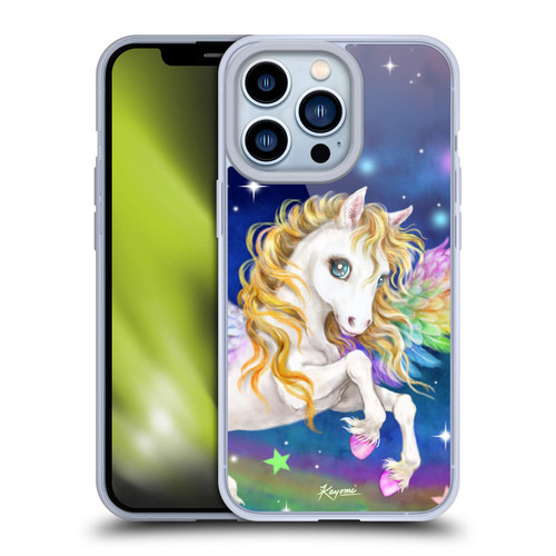 Kayomi Harai Magical Fantasy Rainbow Pegasus Soft Gel Case for Apple iPhone 13 Pro