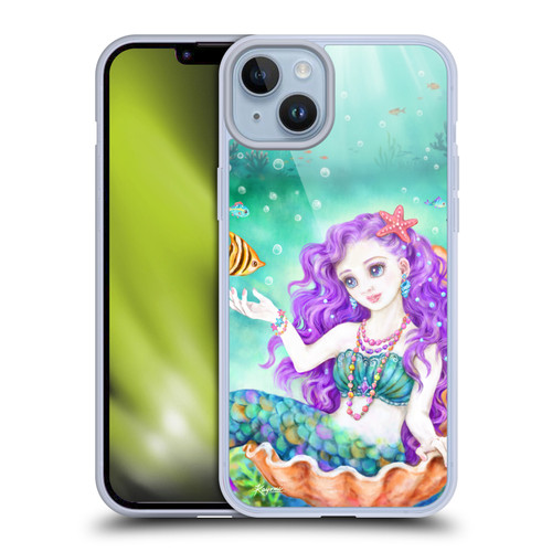 Kayomi Harai Magical Fantasy Mermaid And Friends Soft Gel Case for Apple iPhone 14 Plus