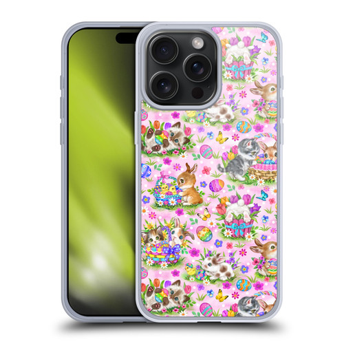 Kayomi Harai Magical Fantasy Easter Friends Pattern Soft Gel Case for Apple iPhone 15 Pro Max & MagSafe