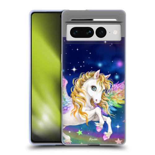 Kayomi Harai Magical Fantasy Rainbow Pegasus Soft Gel Case for Google Pixel 7 Pro