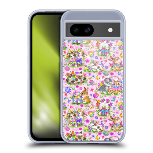 Kayomi Harai Magical Fantasy Easter Friends Pattern Soft Gel Case for Google Pixel 8a