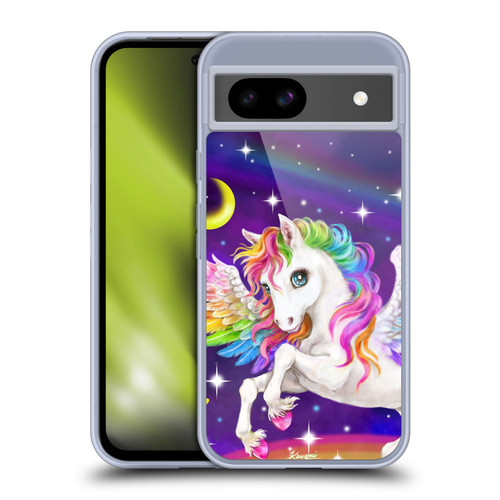 Kayomi Harai Magical Fantasy Rainbow Unicorn Soft Gel Case for Google Pixel 8a