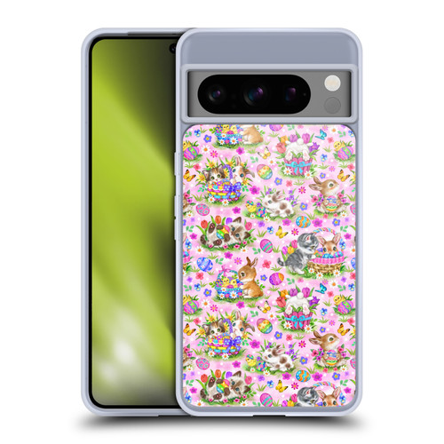 Kayomi Harai Magical Fantasy Easter Friends Pattern Soft Gel Case for Google Pixel 8 Pro