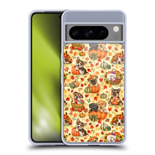 Kayomi Harai Magical Fantasy Harvest Puppies Pattern Soft Gel Case for Google Pixel 8 Pro