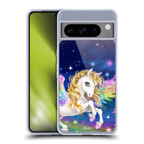 Kayomi Harai Magical Fantasy Rainbow Pegasus Soft Gel Case for Google Pixel 8 Pro
