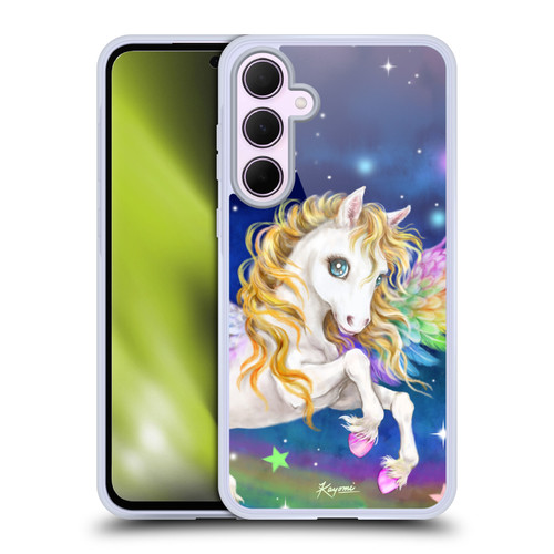Kayomi Harai Magical Fantasy Rainbow Pegasus Soft Gel Case for Samsung Galaxy A35 5G