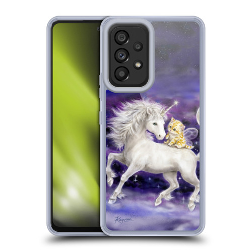 Kayomi Harai Magical Fantasy Unicorn And Kitten Soft Gel Case for Samsung Galaxy A53 5G (2022)