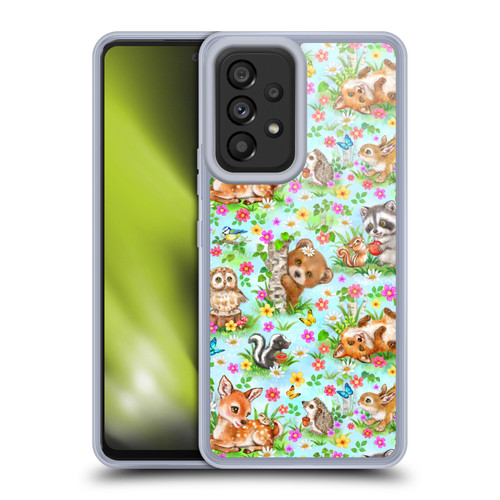 Kayomi Harai Magical Fantasy Woodland Spring Pattern Soft Gel Case for Samsung Galaxy A53 5G (2022)