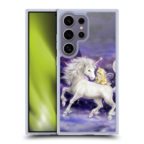 Kayomi Harai Magical Fantasy Unicorn And Kitten Soft Gel Case for Samsung Galaxy S25 Ultra & MagSafe