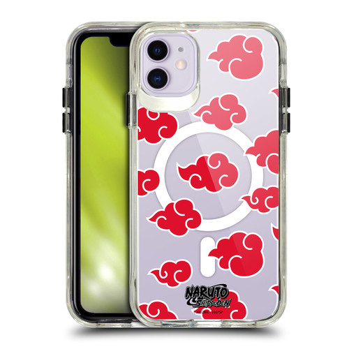 Naruto Shippuden Characters & Icons Akatsuki SHOCKPROOF BUMPER CASE COMPATIBLE WITH Apple iPhone 11 & MAGSAFE