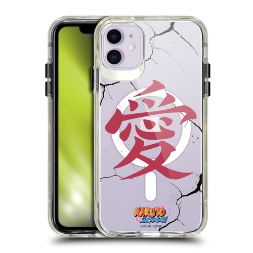 Naruto Shippuden Characters & Icons Gaara Tattoo SHOCKPROOF BUMPER CASE COMPATIBLE WITH Apple iPhone 11 & MAGSAFE