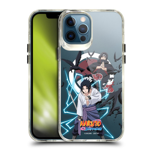 Naruto Shippuden Characters & Icons Sasuke And Itachi SHOCKPROOF BUMPER CASE COMPATIBLE WITH Apple iPhone 12 Pro Max & MAGSAFE