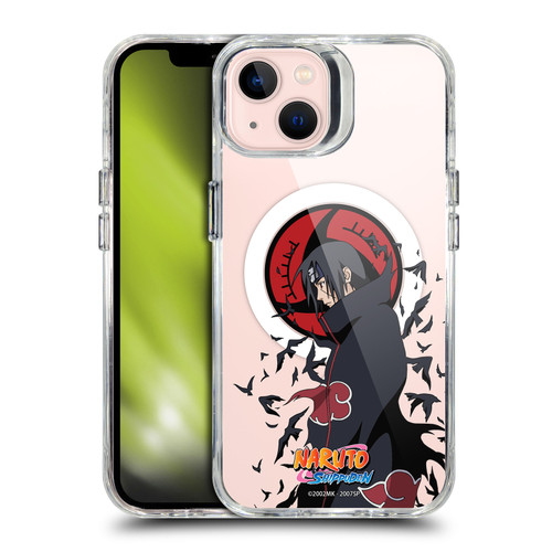 Naruto Shippuden Characters & Icons Itachi Uchiha SHOCKPROOF BUMPER CASE COMPATIBLE WITH Apple iPhone 13 & MAGSAFE