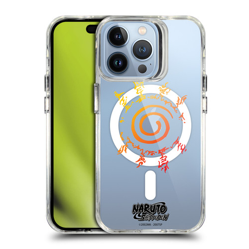 Naruto Shippuden Characters & Icons Kurama Seal SHOCKPROOF BUMPER CASE COMPATIBLE WITH Apple iPhone 13 Pro & MAGSAFE