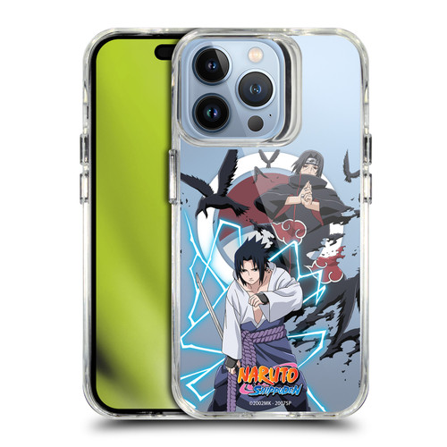 Naruto Shippuden Characters & Icons Sasuke And Itachi SHOCKPROOF BUMPER CASE COMPATIBLE WITH Apple iPhone 13 Pro & MAGSAFE