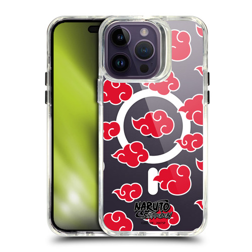 Naruto Shippuden Characters & Icons Akatsuki SHOCKPROOF BUMPER CASE COMPATIBLE WITH Apple iPhone 14 Pro Max & MAGSAFE