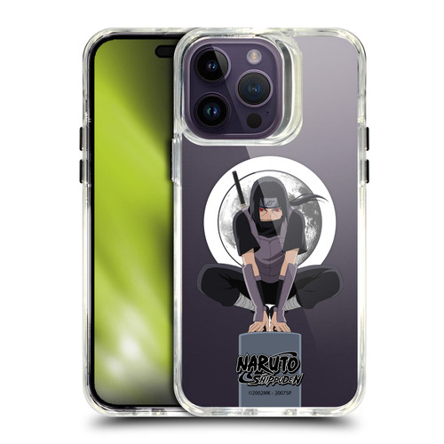 Naruto Shippuden Characters & Icons Itachi Uchiha Moon SHOCKPROOF BUMPER CASE COMPATIBLE WITH Apple iPhone 14 Pro Max & MAGSAFE