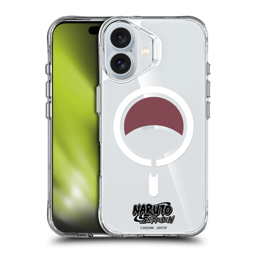 Naruto Shippuden Characters & Icons Uchiha Clan SHOCKPROOF BUMPER CASE COMPATIBLE WITH Apple iPhone 16 & MAGSAFE