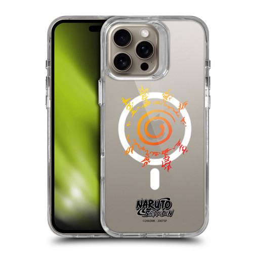 Naruto Shippuden Characters & Icons Kurama Seal SHOCKPROOF BUMPER CASE COMPATIBLE WITH Apple iPhone 16 Pro Max & MAGSAFE