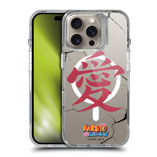 Naruto Shippuden Characters & Icons Gaara Tattoo SHOCKPROOF BUMPER CASE COMPATIBLE WITH Apple iPhone 16 Pro & MAGSAFE