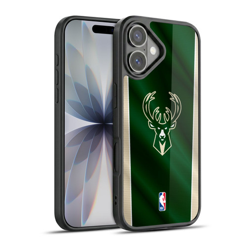 NBA Milwaukee Bucks Vertical Banner Gel Armour Case For Apple iPhone 17