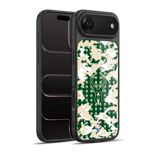 NBA Milwaukee Bucks Camouflage Gel Armour Case For Apple iPhone 17 Air