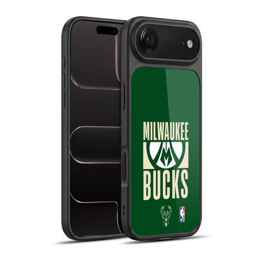 NBA Milwaukee Bucks Typography Gel Armour Case For Apple iPhone 17 Air